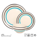 18PCS Fresh Handpainted Stoneware Dinner Set